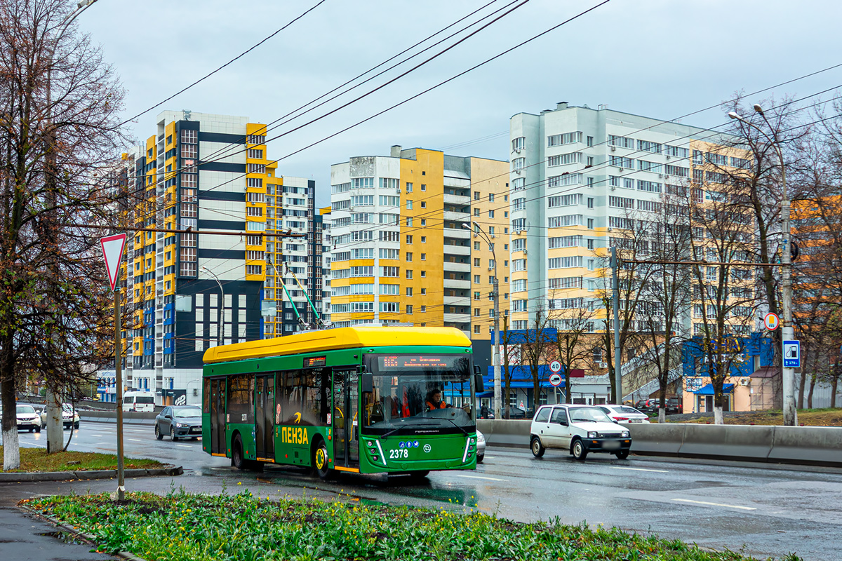 Пенза, УТТЗ-6241.01 «Горожанин» № 2378 Пенза, УТТЗ-6241.01 «Горожанин» № 2378