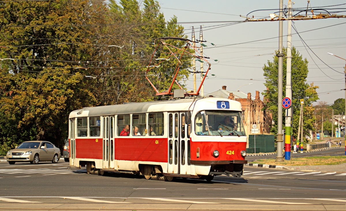 Харьков, Tatra T3SUCS № 424