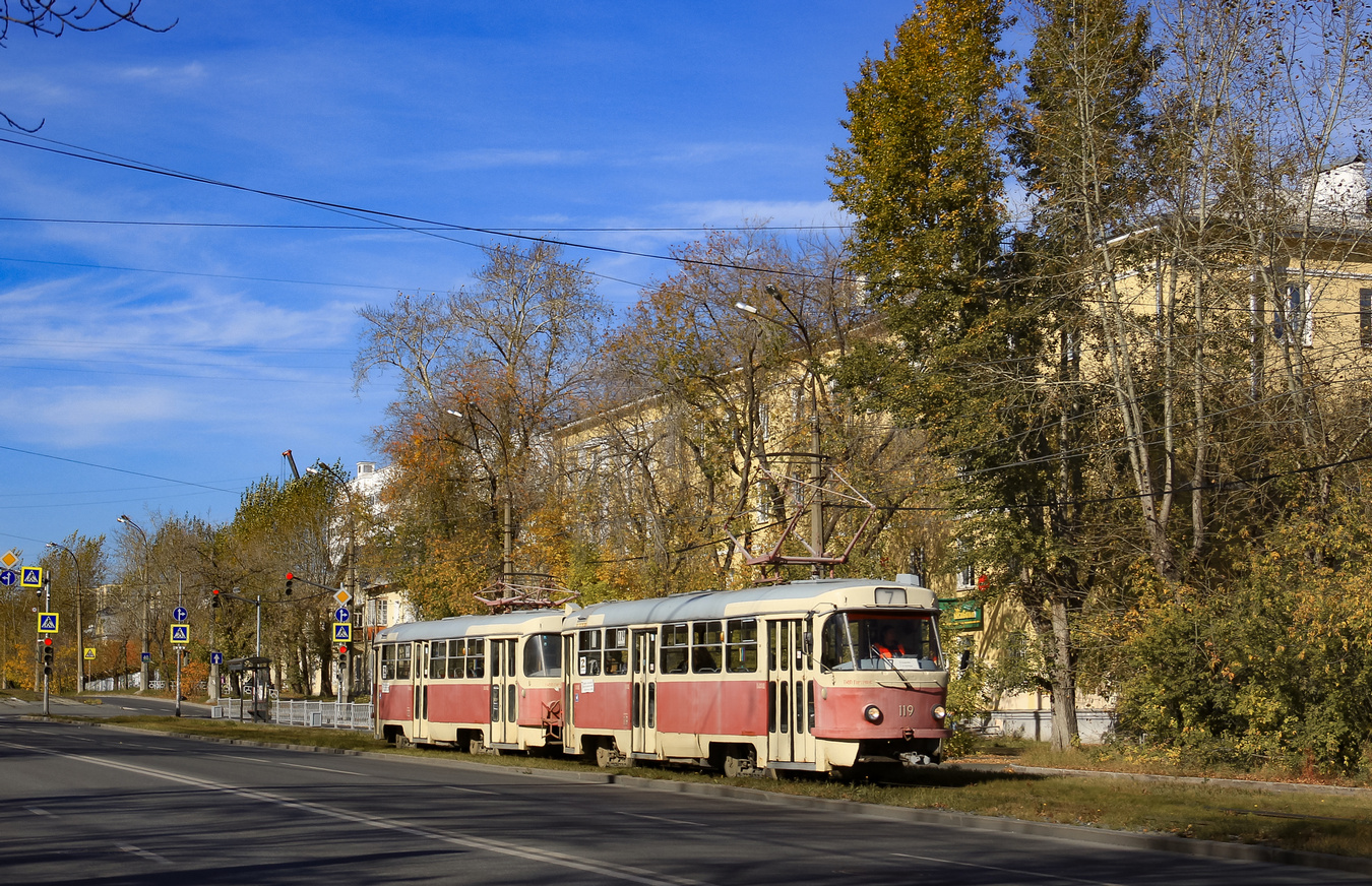 Екатеринбург, Tatra T3SU (двухдверная) № 119