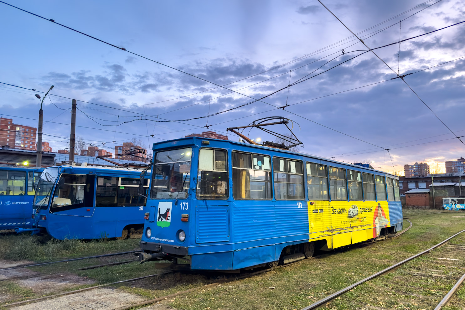 Irkutsk, 71-605 (KTM-5M3) № 173