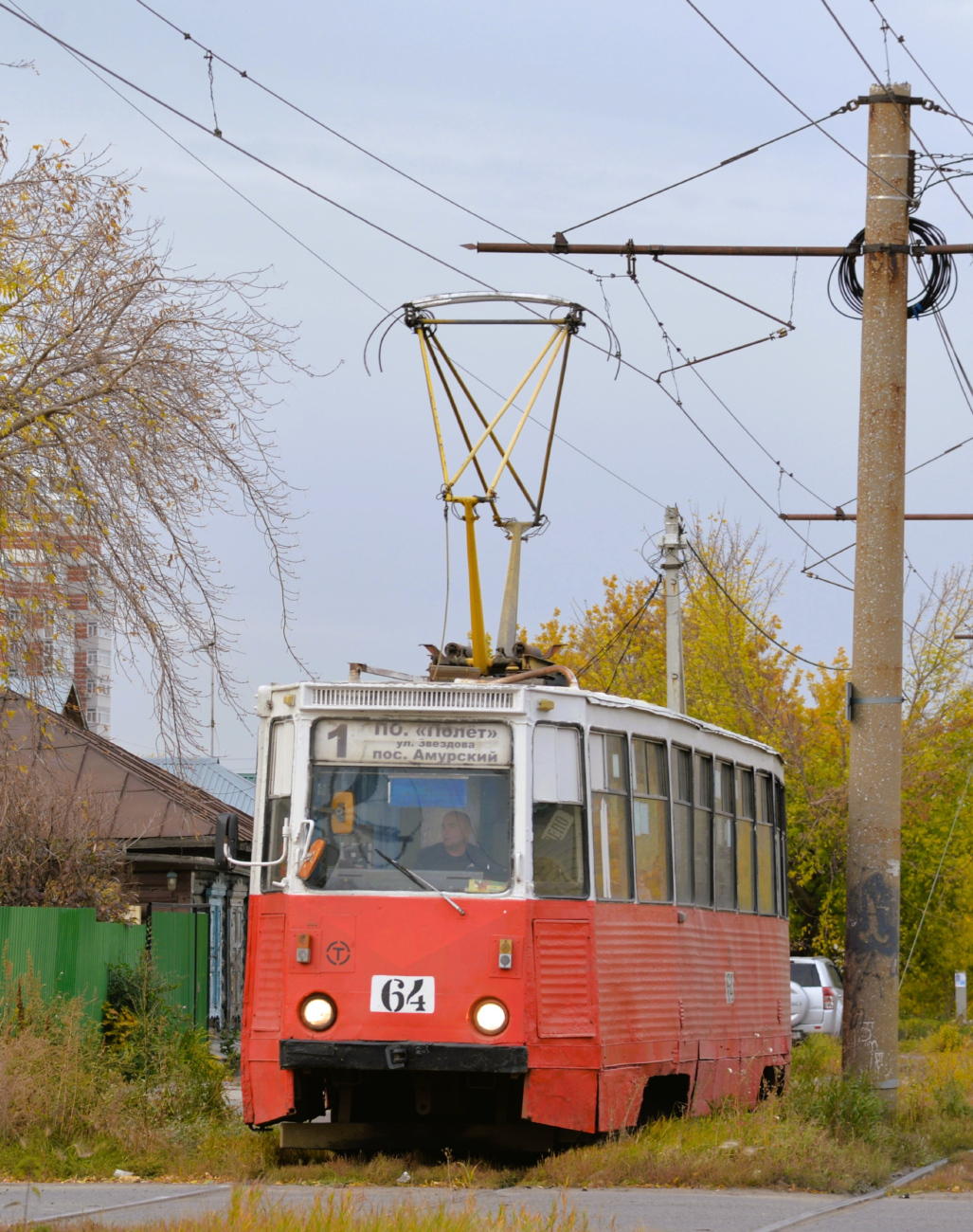 Omsk, 71-605 (KTM-5M3) Nr. 64