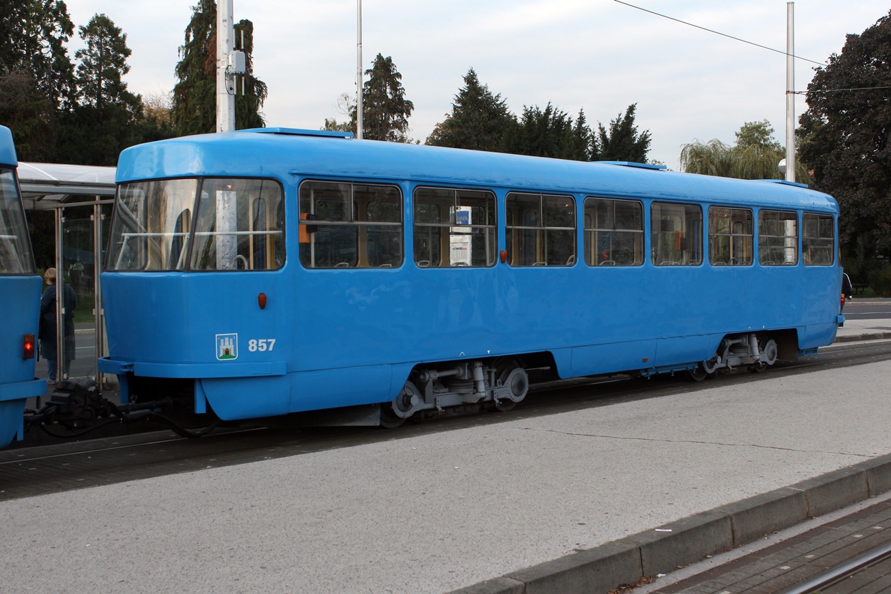 Загреб, Tatra B4YU № 857