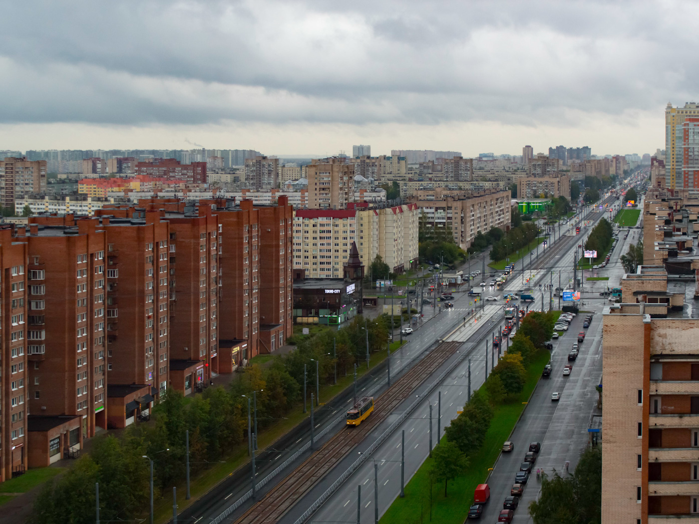 Санкт-Петербург — Заказная поездка на трамвае ПР (18М) № 0030 — 28.09.2024; Санкт-Петербург — Трамвайные линии и инфраструктура Санкт-Петербург — Заказная поездка на трамвае ПР (18М) № 0030 — 28.09.2024; Санкт-Петербург — Трамвайные линии и инфраструктура