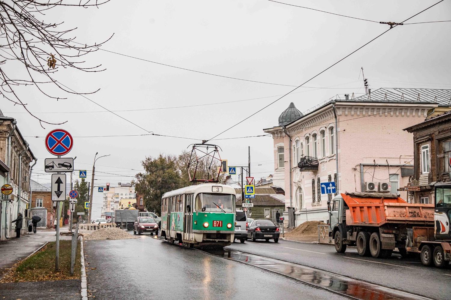 Самара, Tatra T3SU № 871