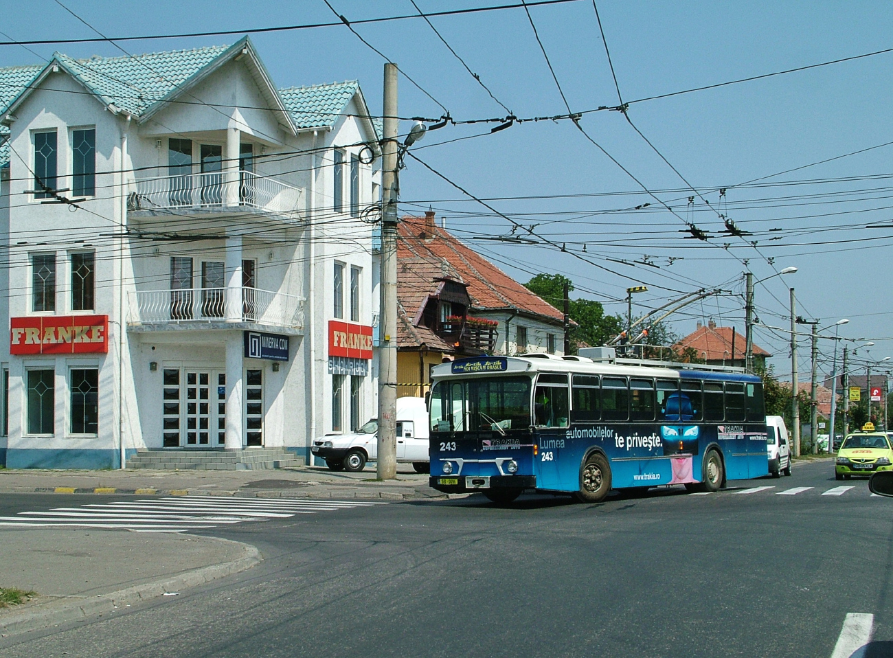 Sibiu & Rășinari, FBW/Hess/BBC-SAAS 91T č. 243