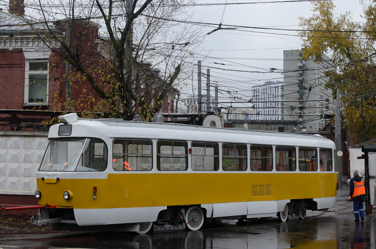 Москва, Tatra T3SU № 5993; Москва — Трамваи без номеров; Москва — Трамвайно-ремонтный завод (ТРЗ)
