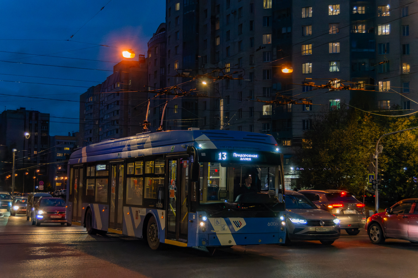 Санкт-Петербург, Тролза-5265.02 «Мегаполис» № 6006