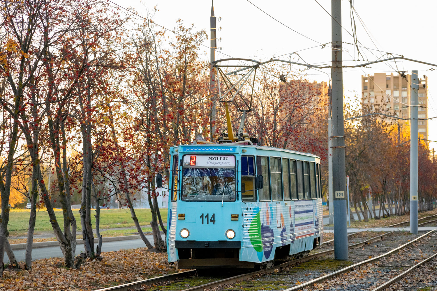 Нижнекамск, 71-605 (КТМ-5М3) № 114