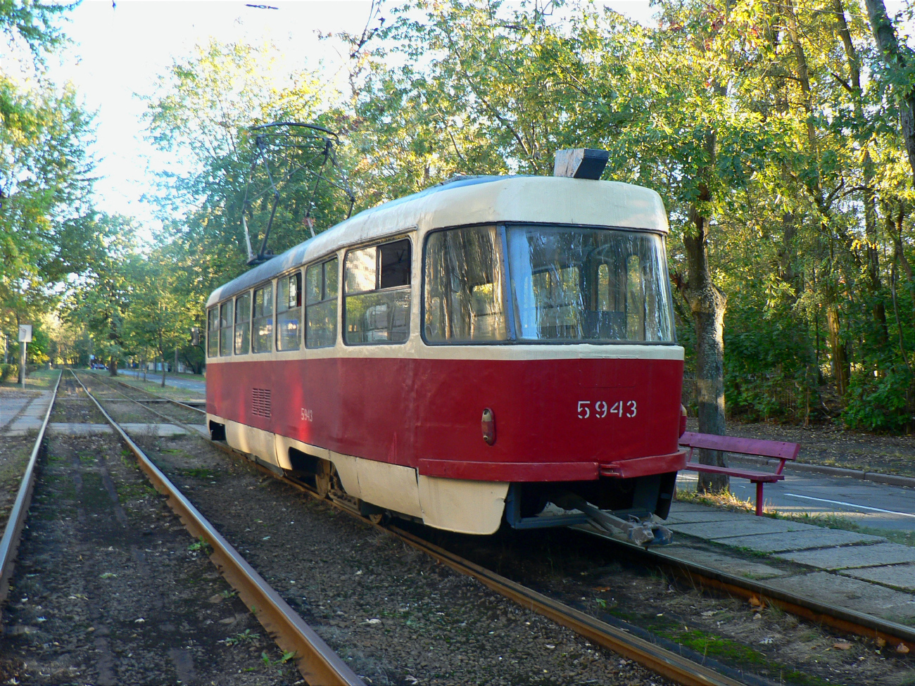 Киев, Tatra T3SU № 5943