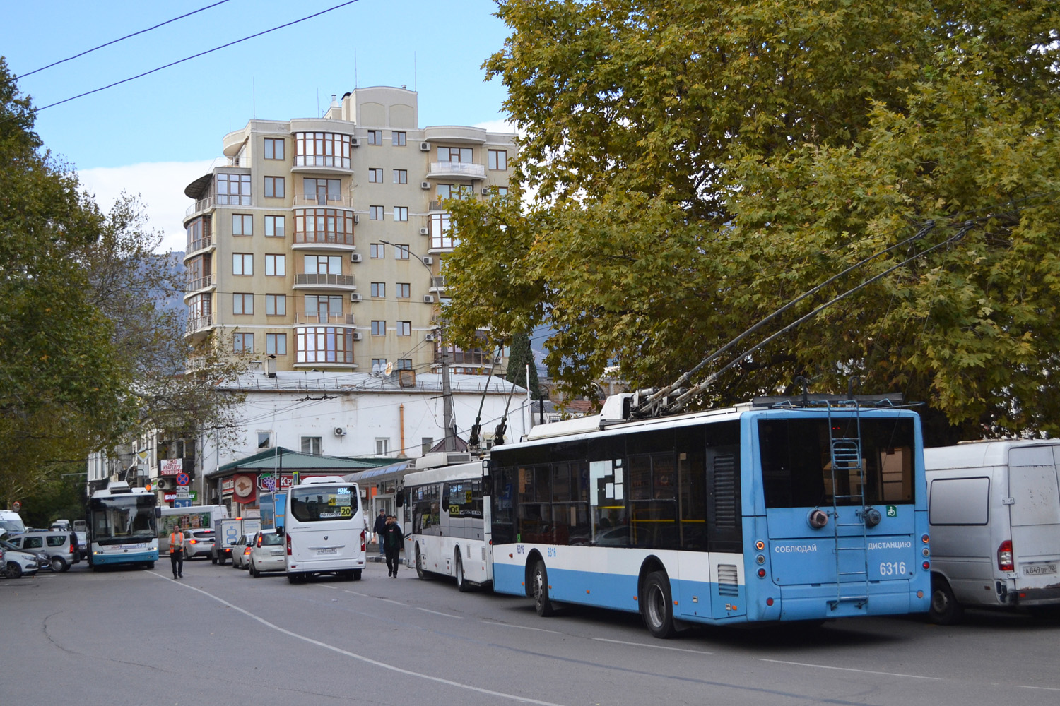 Крымский троллейбус, Богдан Т60111 № 6316