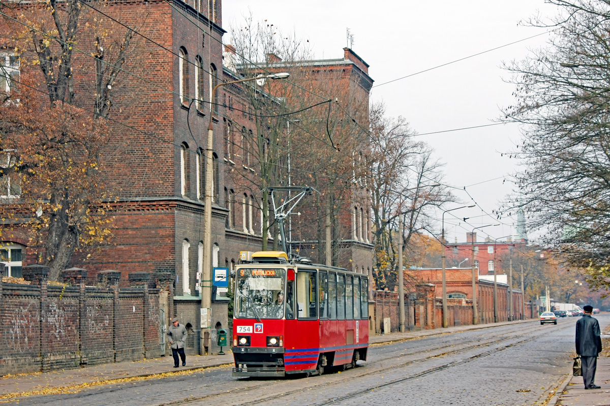 Щецин, Konstal 105Na № 754