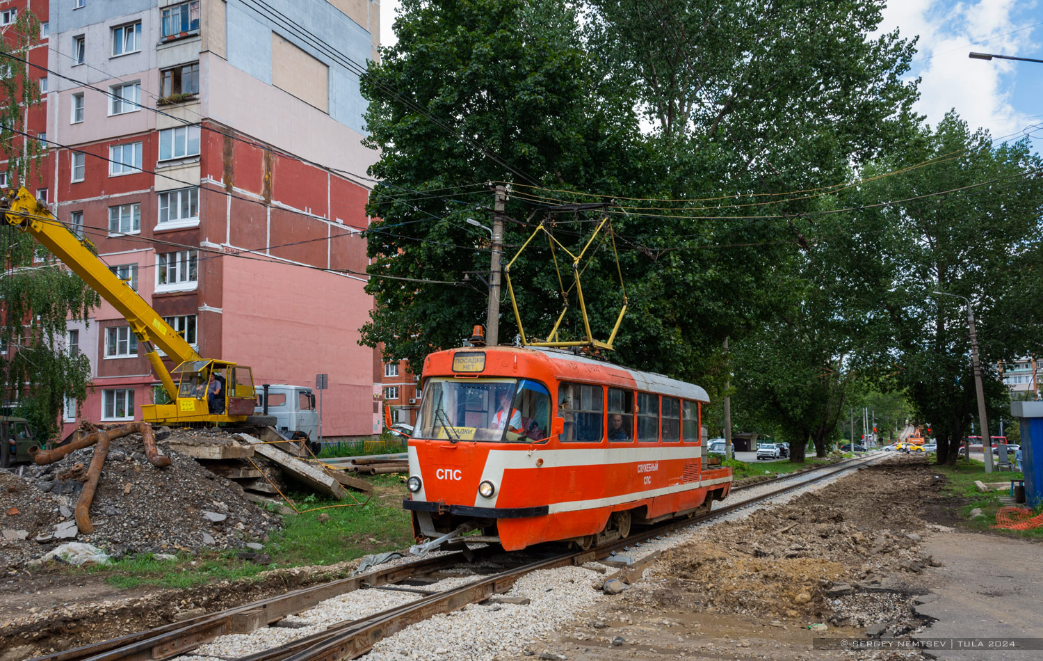 Тула, Tatra T3SU № Служебный СПС