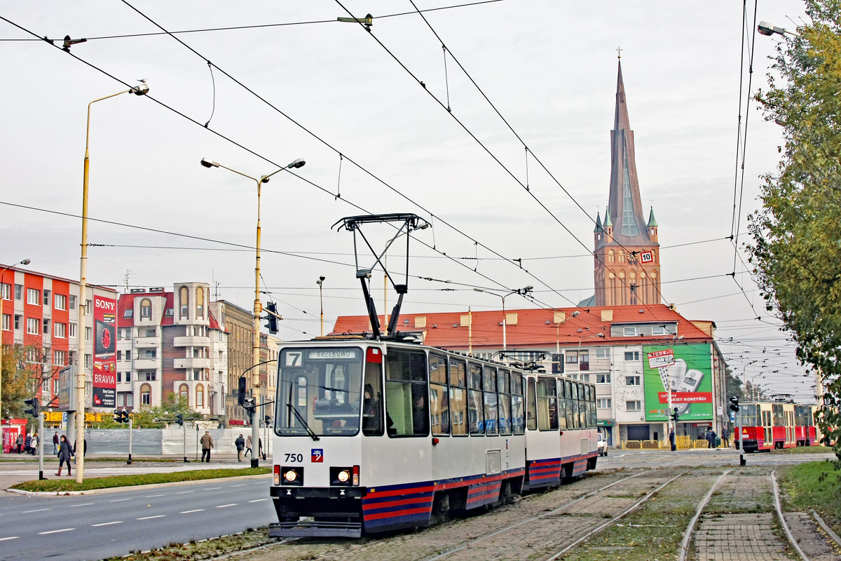Щецин, Konstal 105Na № 750