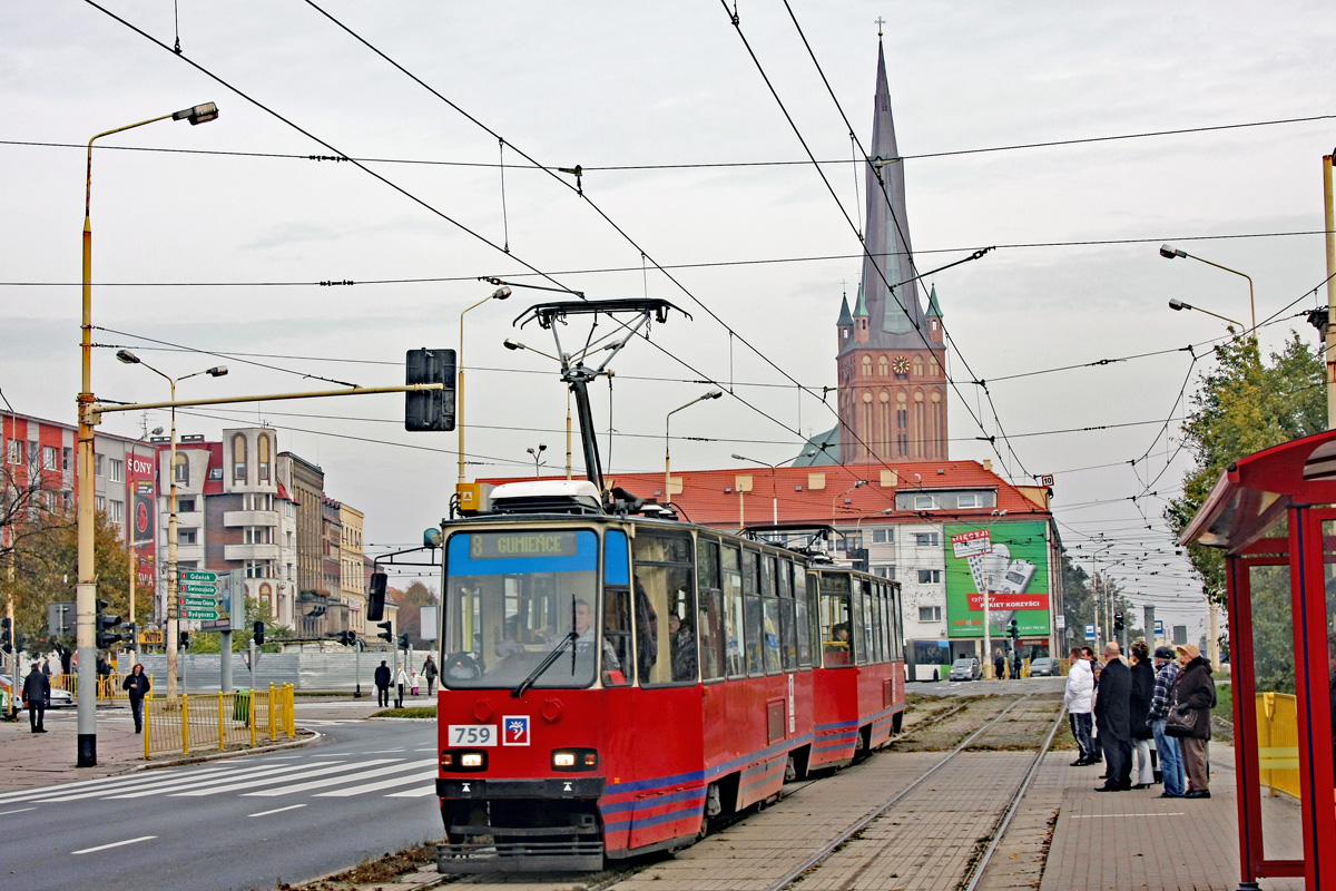 Щецин, Konstal 105Ng/S № 759