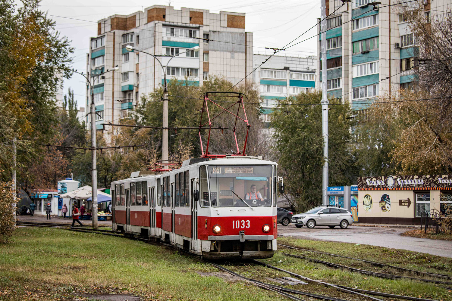 Самара, Tatra T6B5SU № 1033