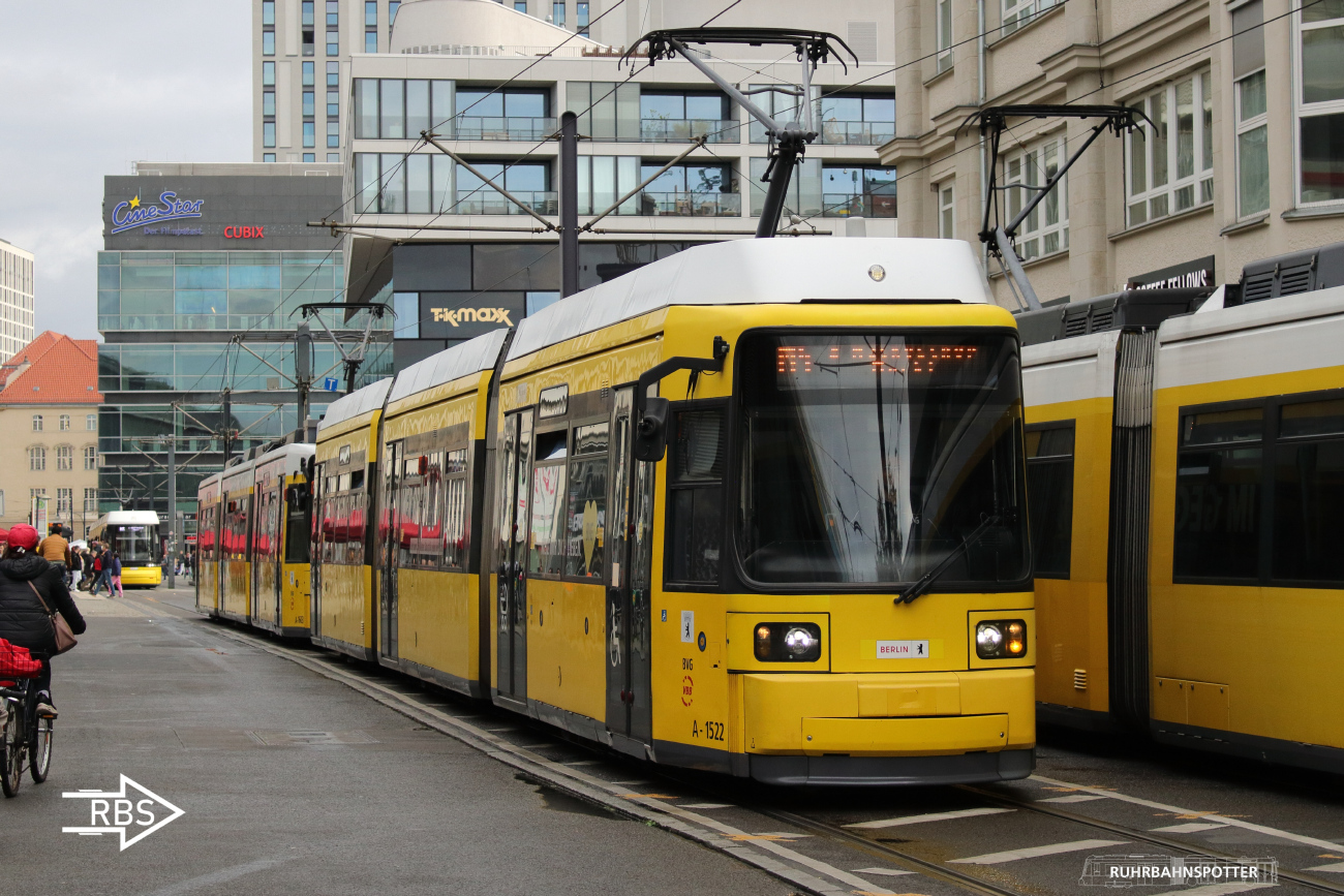 Берлин, BVG GT6U № 1522