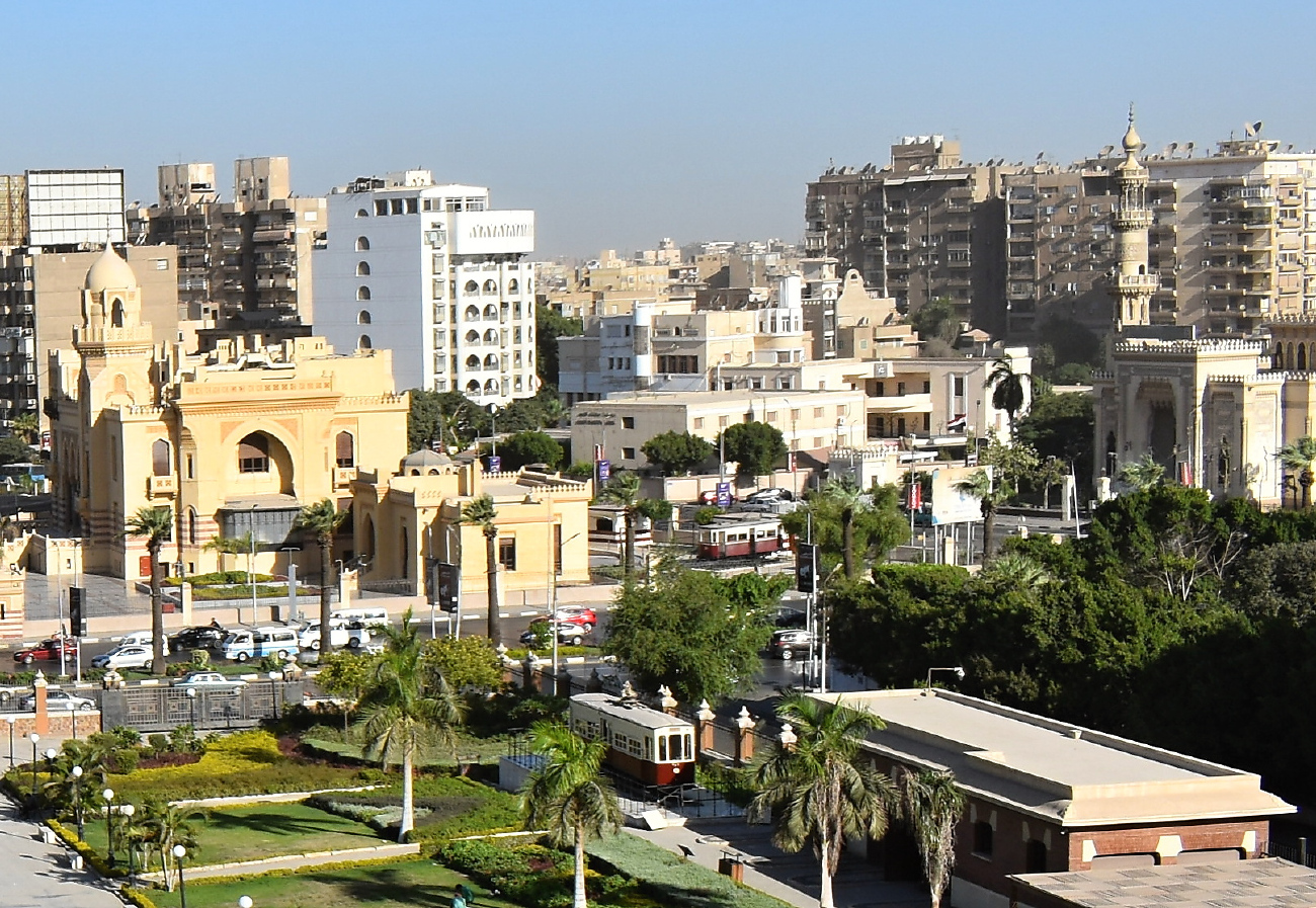 Каир — Tram monuments in Heliopolis