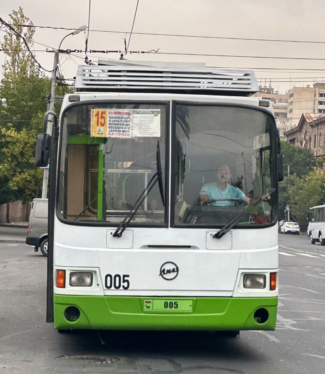 Ереван, ЛиАЗ-5280 (ВЗТМ) № 005