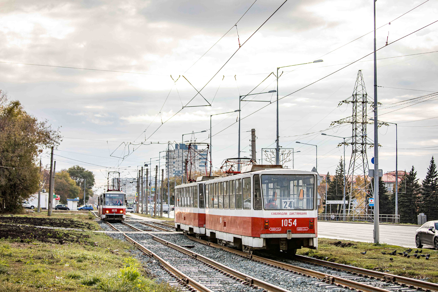Самара, Tatra T6B5SU № 1054