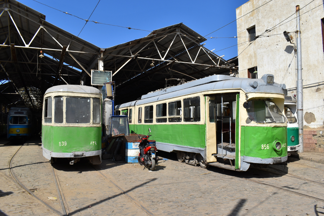 Александрия, Duewag GT6 № 839; Александрия, Duewag GT6 № 856