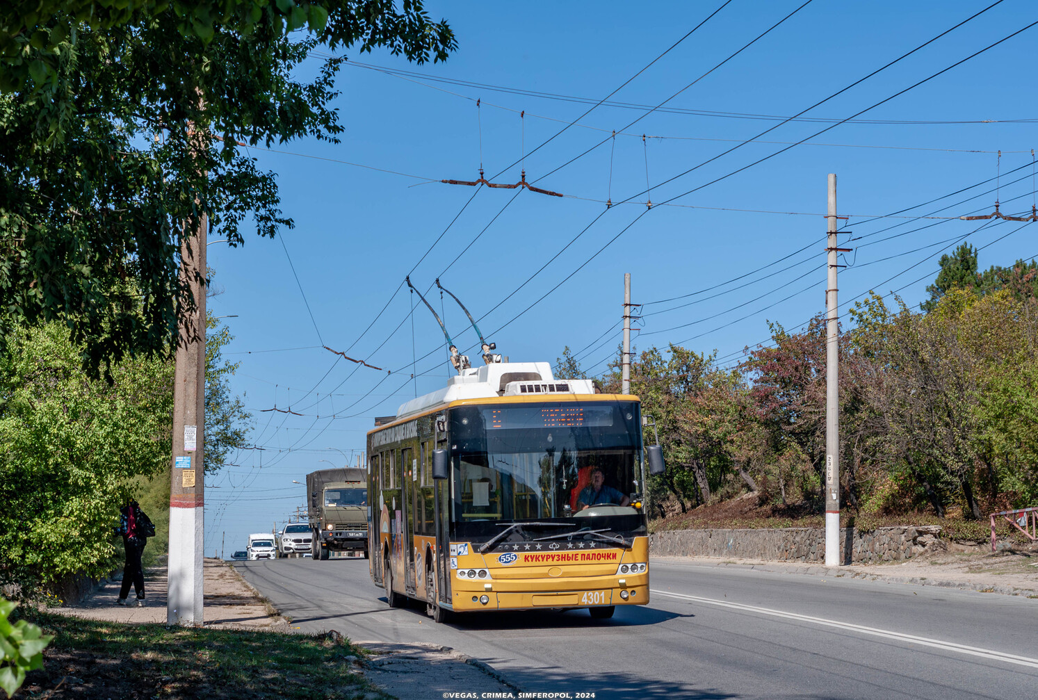 Troleibuzul din Crimeea, Bogdan T70110 Nr. 4301