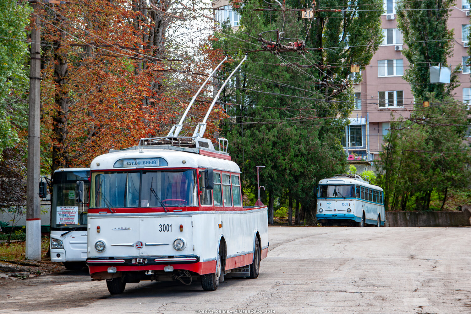 Крымский троллейбус, Škoda 9Tr10 № 3001