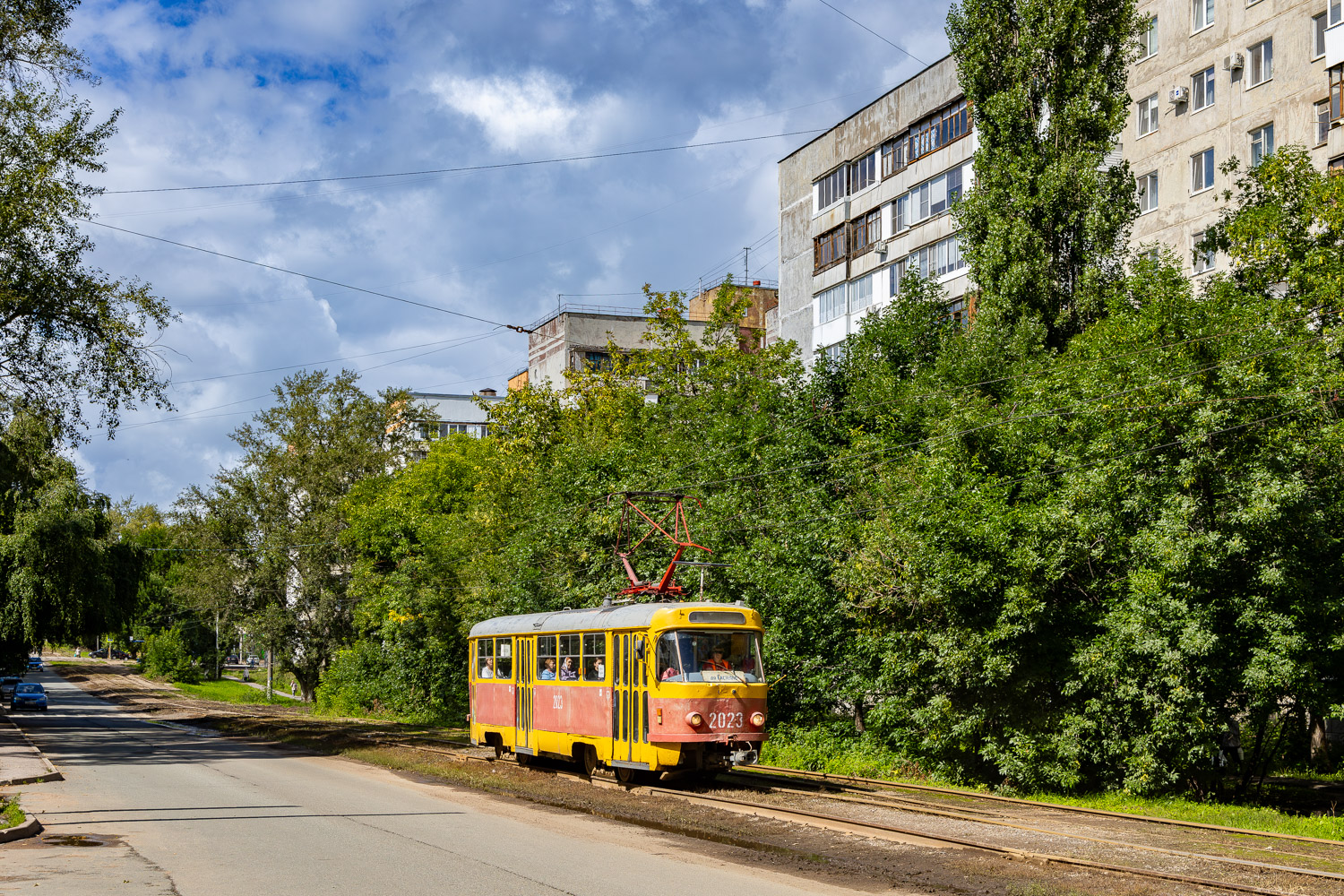 Уфа, Tatra T3D № 2023