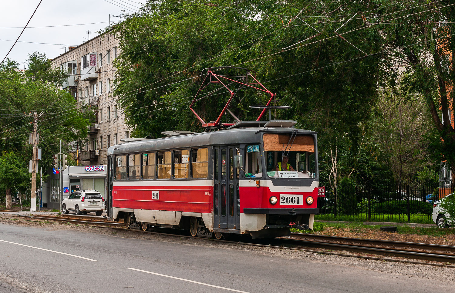 Volgograd, Tatra T3SU mod. VZSM # 2661