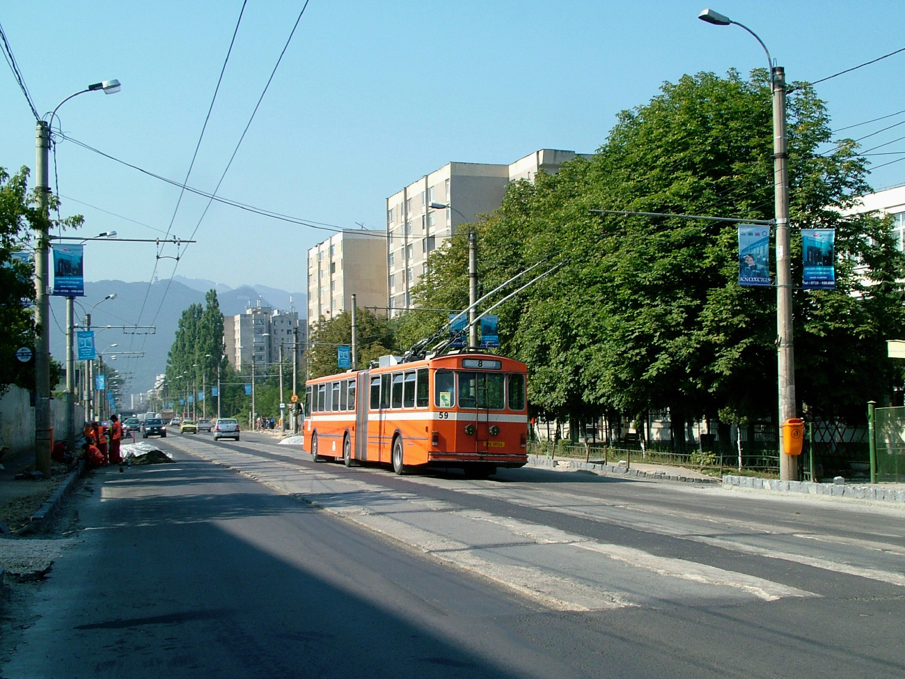 Брашов, FBW/Hess/BBC-SAAS 91GTS № 59; Брашов — Трамвайные линии и инфраструктура