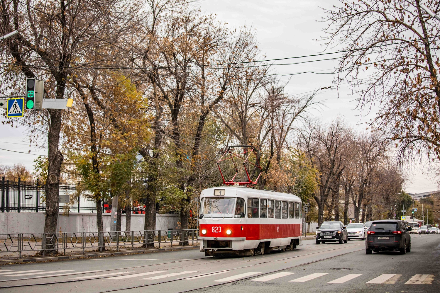 Samara, Tatra T3SU # 823