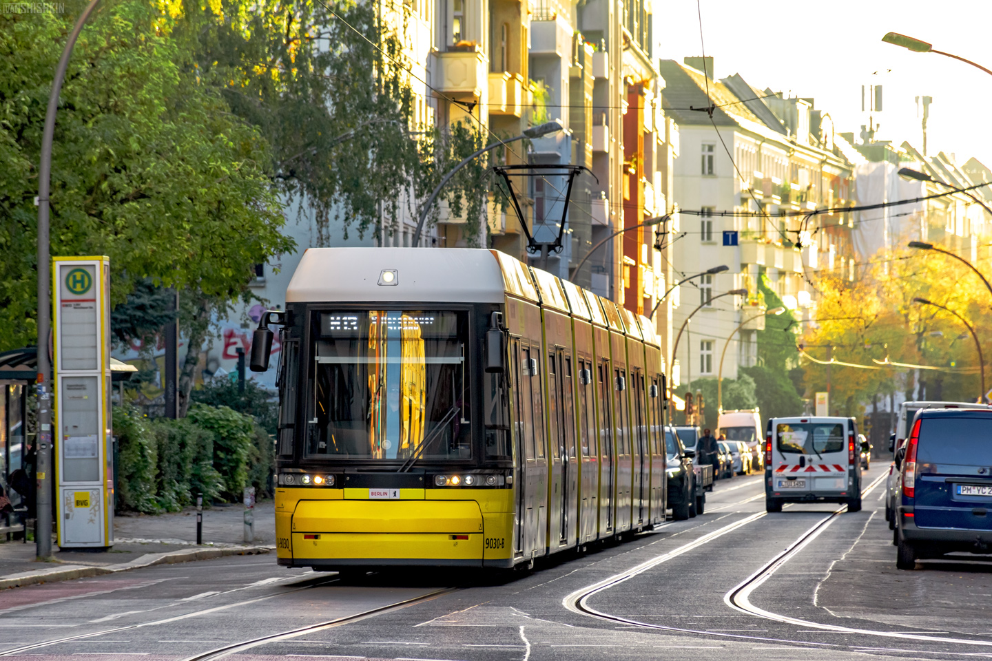 Берлин, Bombardier Flexity Berlin (GT8-08ZR/F8Z) № 9030