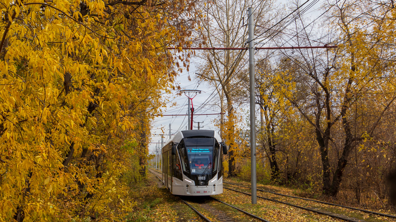 Красноярск, 71-911ЕМ «Львёнок» № 0003