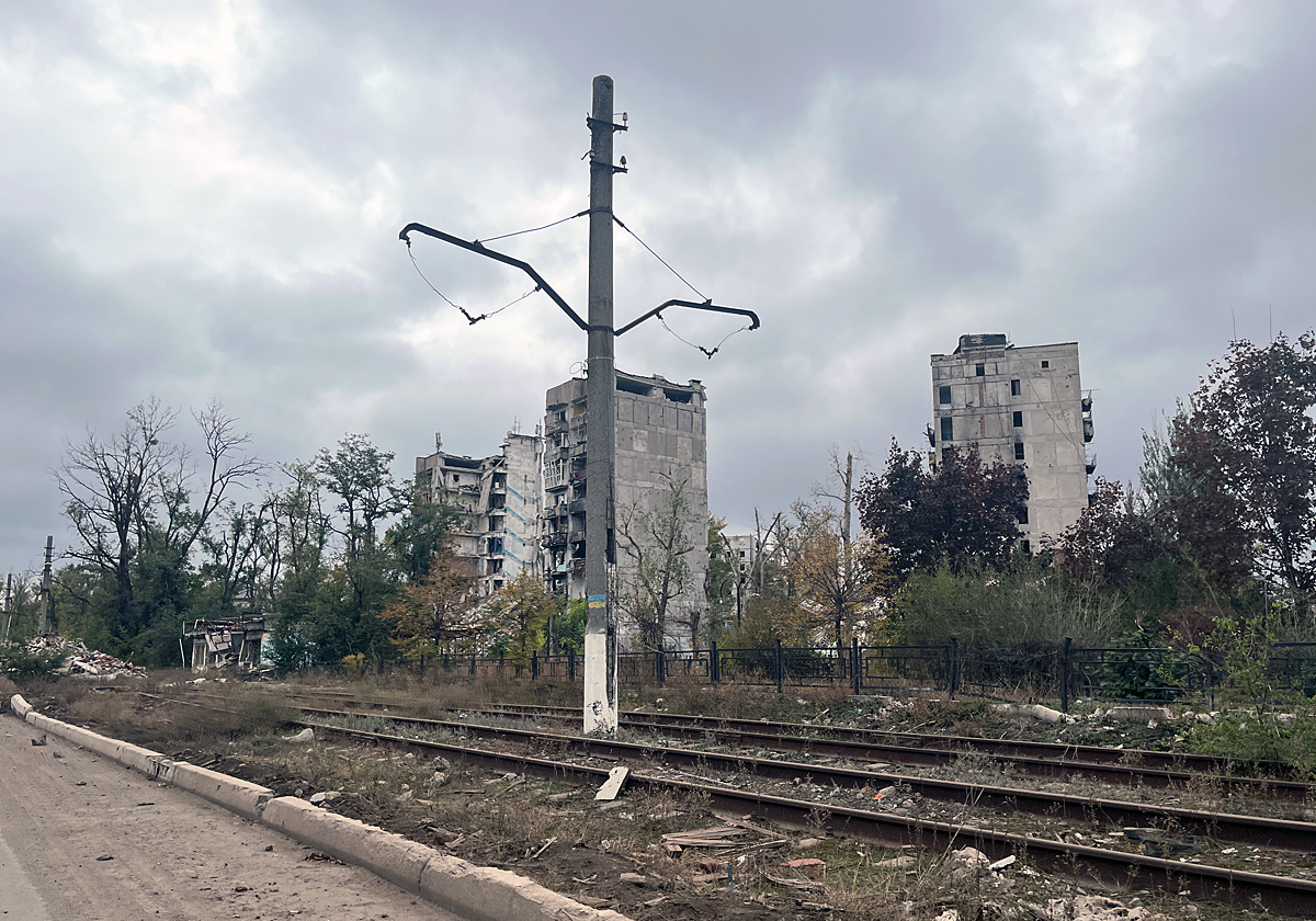 Авдіївка — Последствия боевых действий — 24.02.2022 — ...; Авдіївка — Трамвайні лінії та інфраструктура