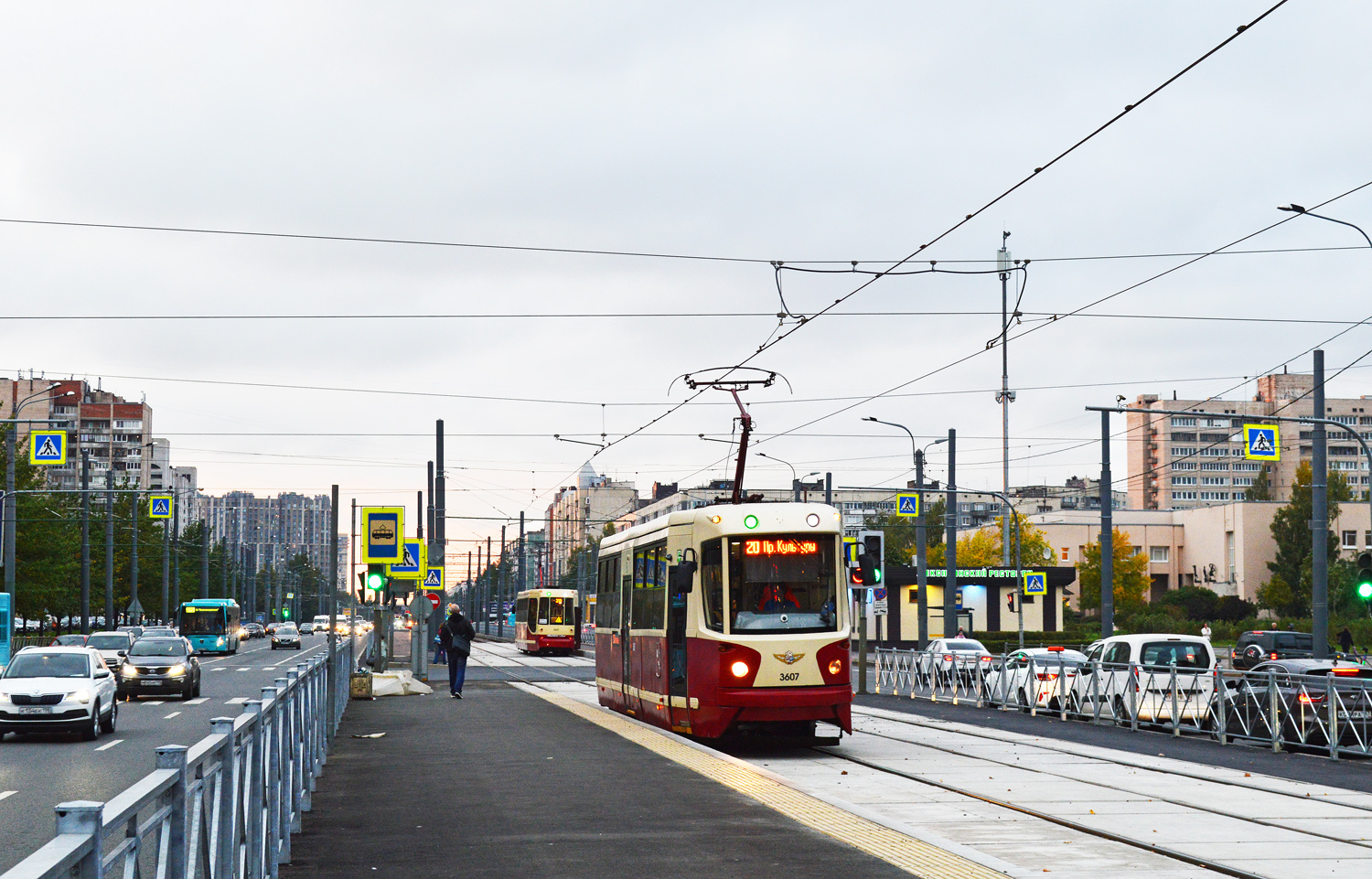 Санкт-Петербург, ЛМ-68М2 (мод. СПб ГЭТ) № 3607