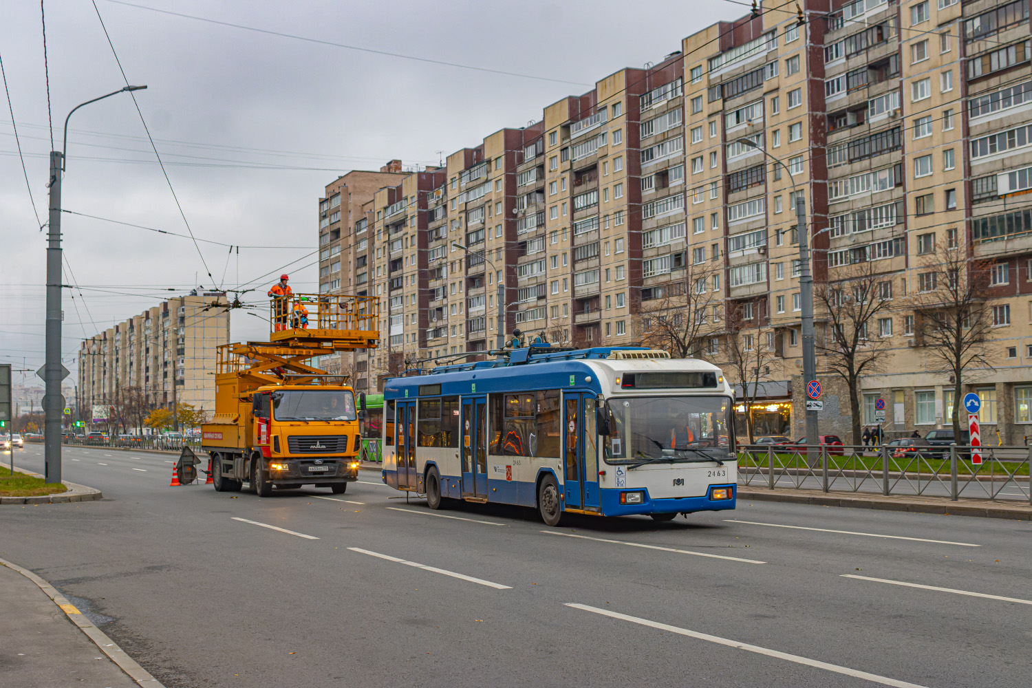 Санкт-Петербург, БКМ 321 № 2463; Санкт-Петербург — Происшествия