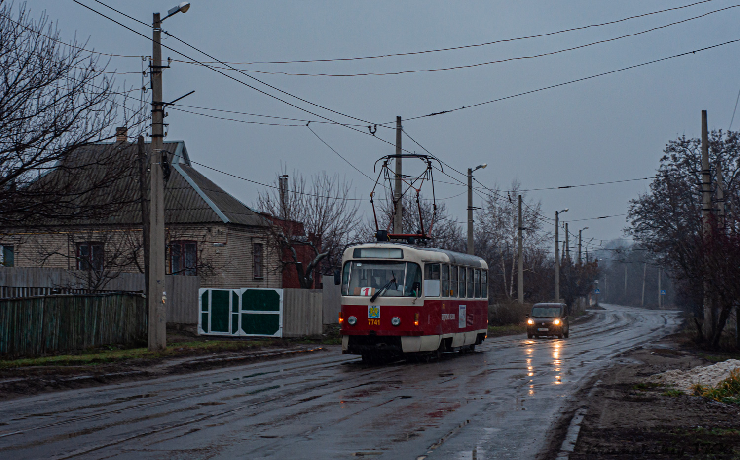 Дружковка, Tatra T3SUCS № 7741