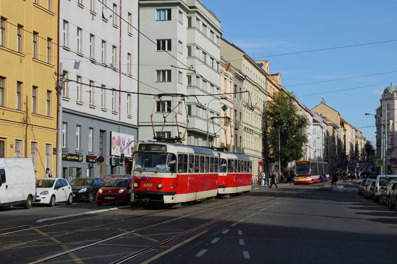 Прага, Tatra T3R.P № 8461