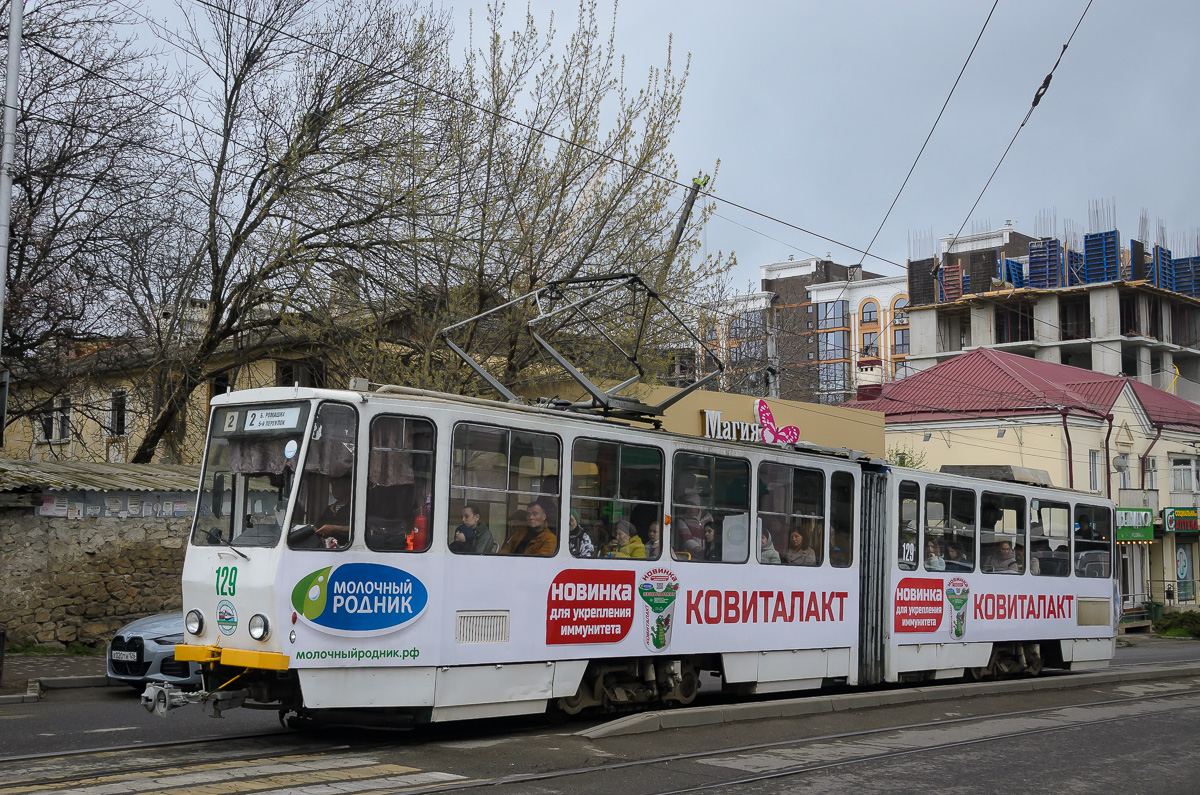 Пятигорск, Tatra KT4SU № 129