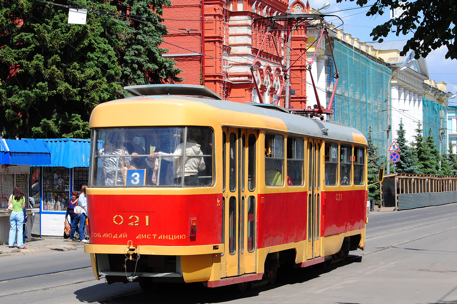 Орёл, Tatra T3SU № 021