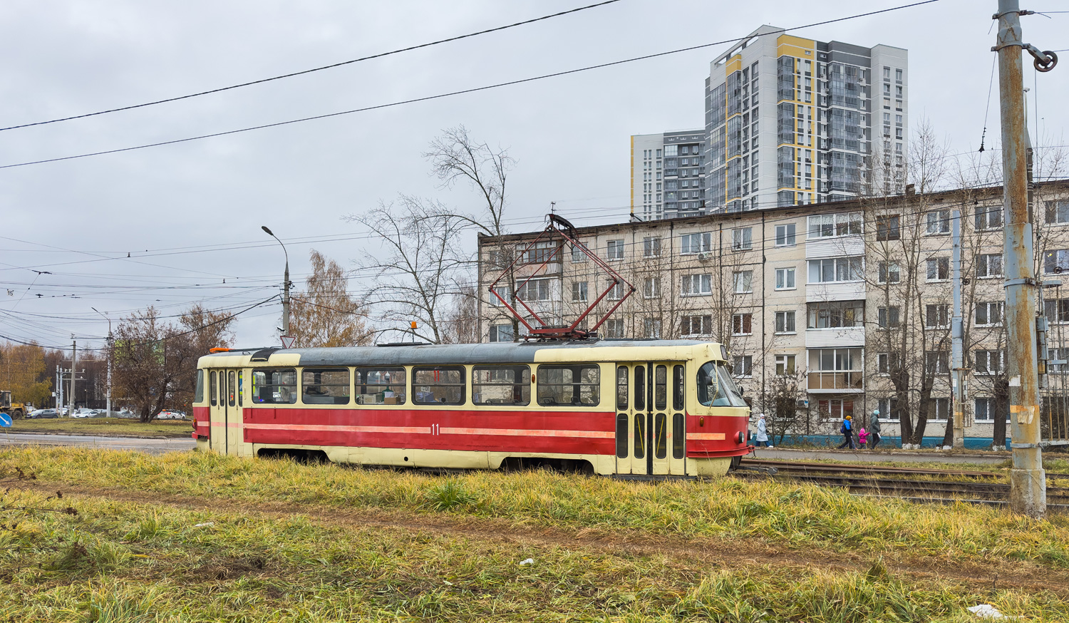 Ижевск, Tatra T3SU (двухдверная) № 11