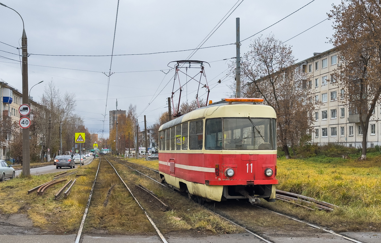 Ижевск, Tatra T3SU (двухдверная) № 11