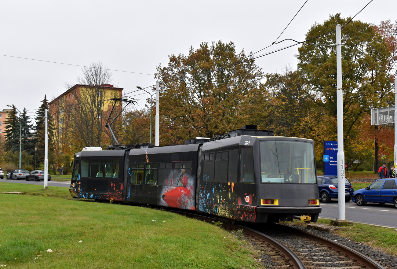 Мост ― Літвінаў, Škoda 03T5 Astra/Anitra № 201