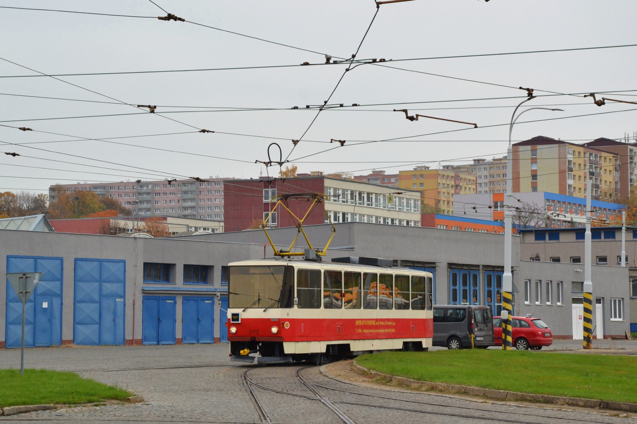 Мост ― Литвинов, Tatra T5B6 № 273