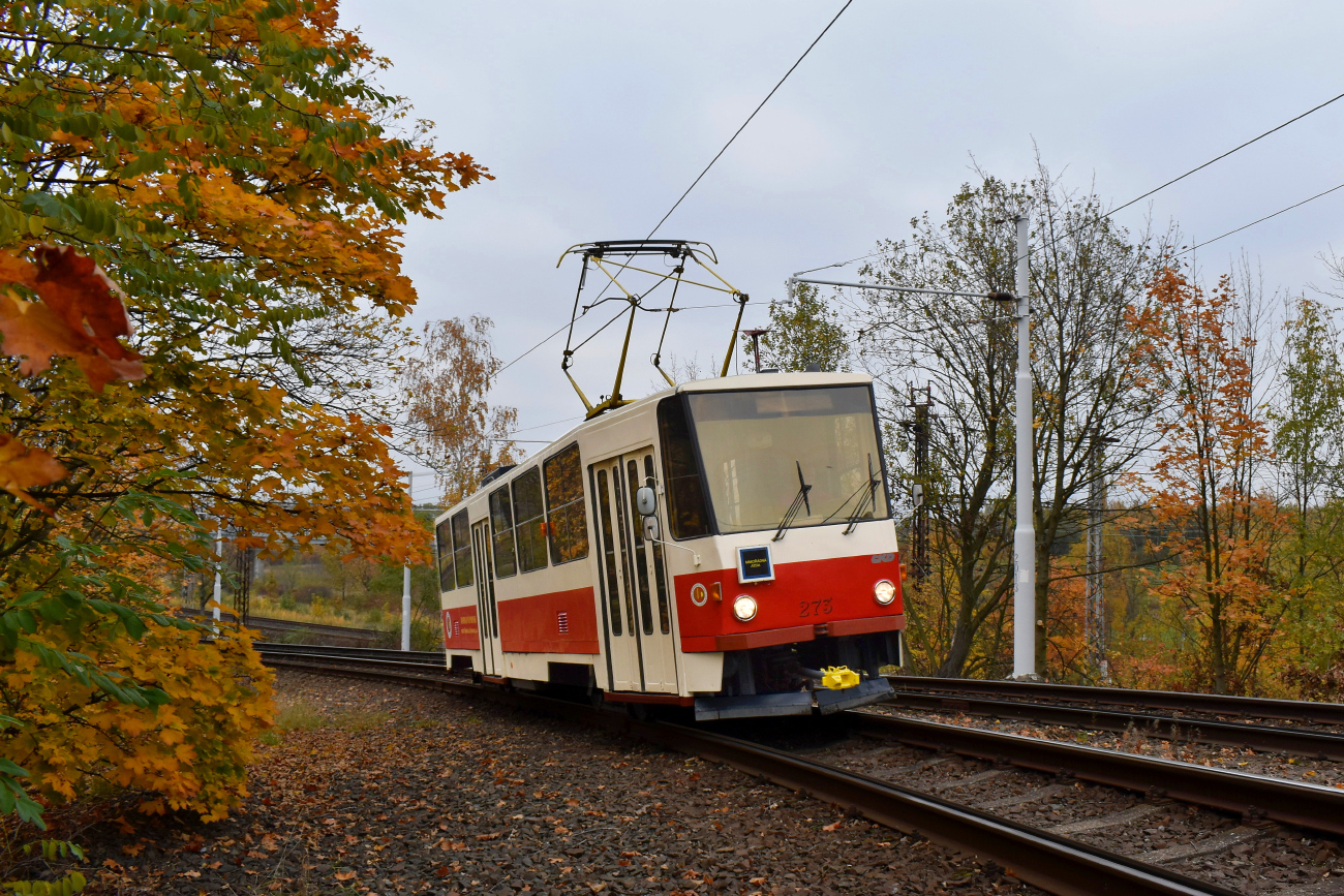 Мост ― Литвинов, Tatra T5B6 № 273