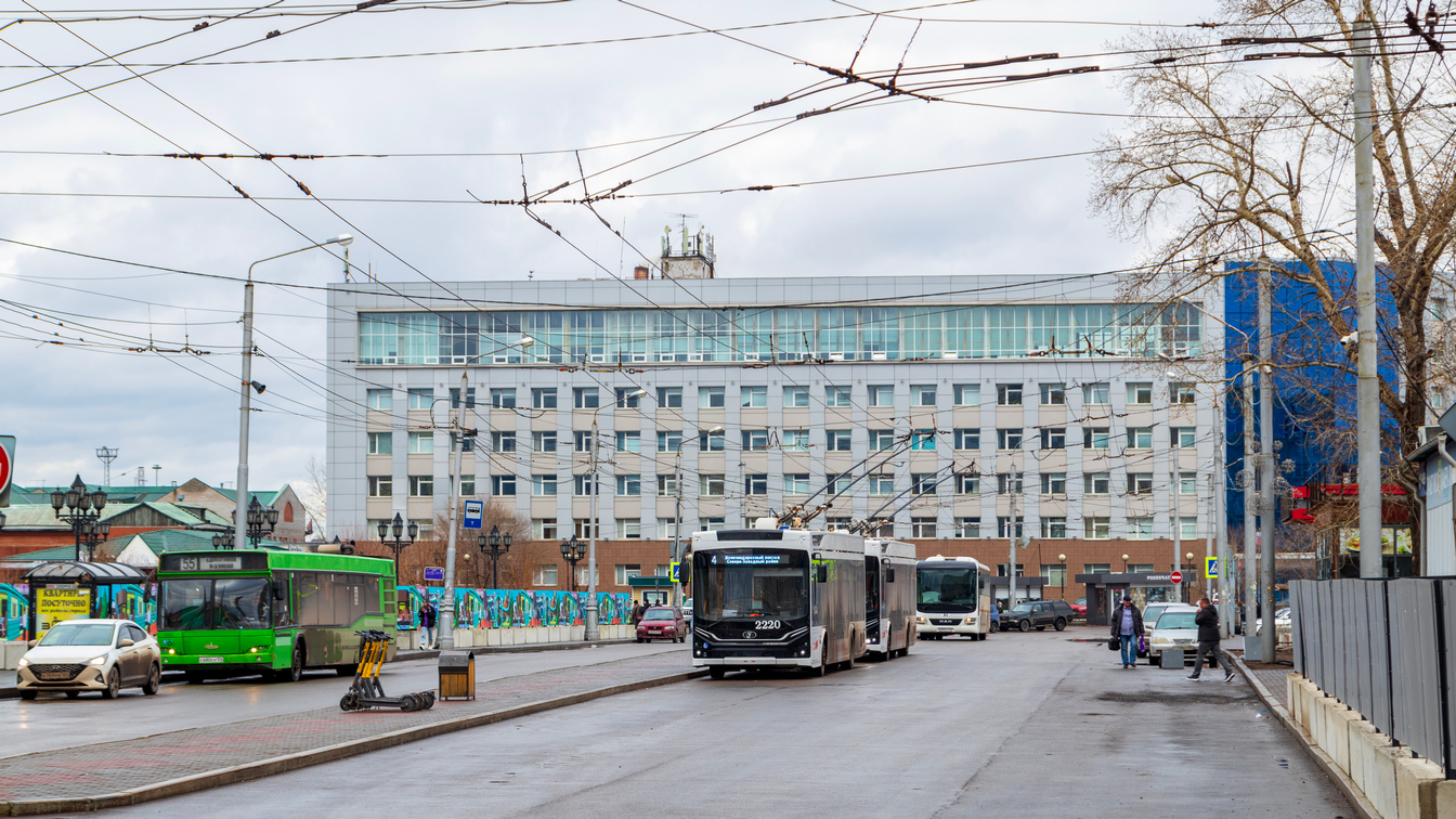 Красноярск, ПКТС-6281.00 «Адмирал» № 2220; Красноярск — Строительство ЛРТ [2022-...]