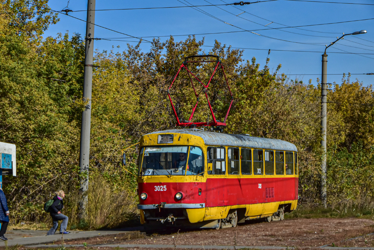 Barnaul, Tatra T3SU # 3025