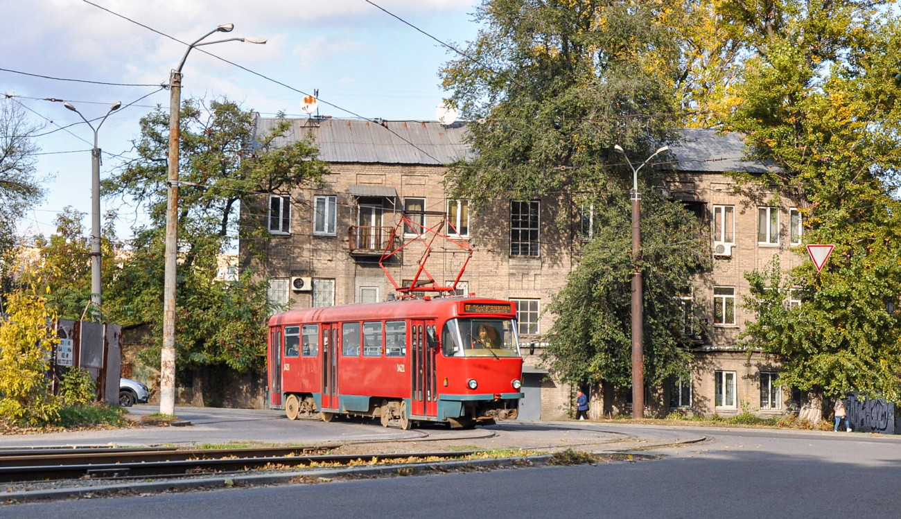 Днепр, Tatra T4DM № 1421