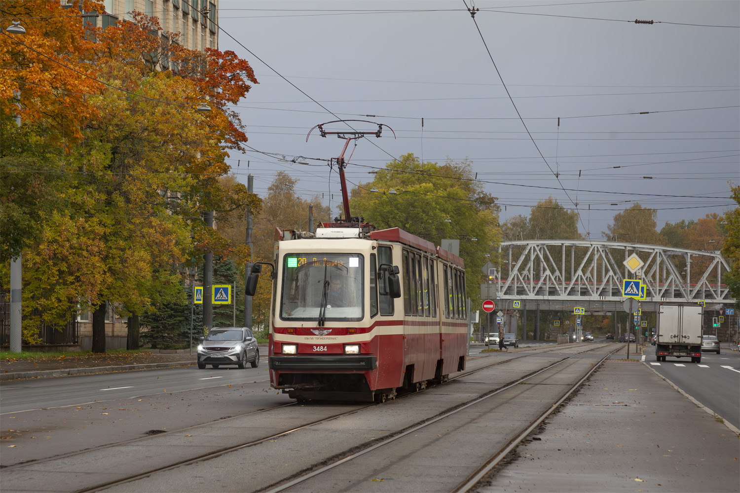 Санкт-Петербург, ЛВС-86М2 № 3484