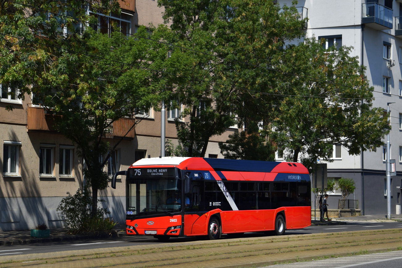 Братислава, Solaris Urbino IV 12 Hydrogen № 2603