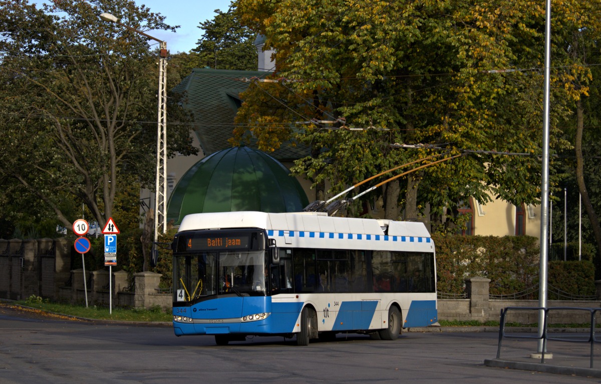 Таллин, Solaris Trollino III 12 AC № 344
